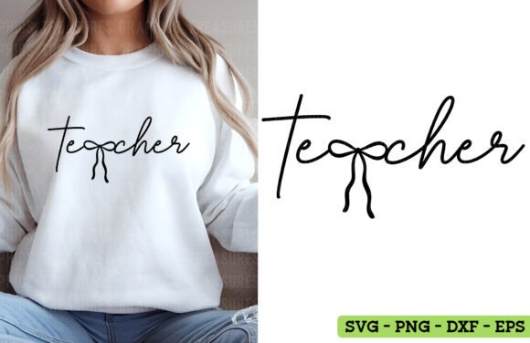 Coquette Teacher SVG PNG Teacher Life