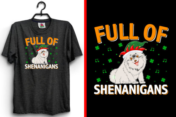 Full of Shenanigans St Patricks T-Shirt Graphics