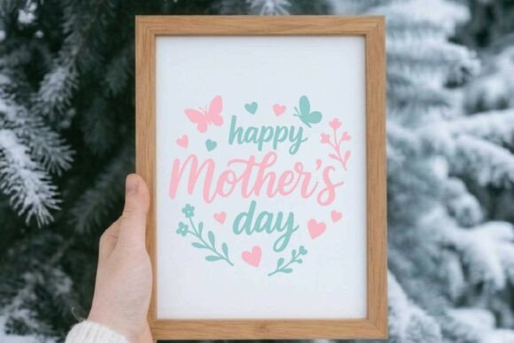 Happy Mother's Day SVG PNG Floral Tshirt