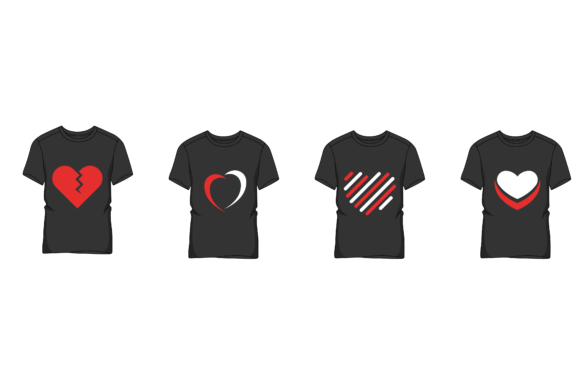 Tshirt Cut Love Graphics Freebies